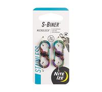 Nite Ize S Biner Microlock Stainless Steel 2 Pack ONE SIZE SPECTRUM