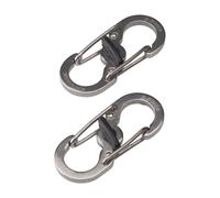Nite Ize S-Biner MicroLock Steel Carabiner - 2 pcs.