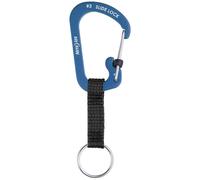 Nite Ize SlideLock Key Ring Aluminum Carabiner - Blue