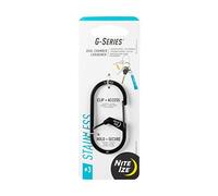 Nite Ize Unisex - Adult G-Series Dual Chamber Carabiner
