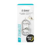 Nite Ize Unisex - Adult G-Series Dual Chamber Carabiner