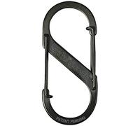 Nite Ize Unisex S-biner Plastic S biner Dual Carabiner Stainless Steel 5, Black, 5 UK