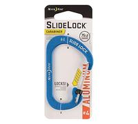 Nite Ize Unisex's Aluminum Carabiner Slidelock, Blue, Size 4