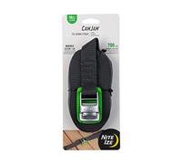 Nite Ize Unisex's Cam Jam Tie Down Strap, Green/Black, 18 ft