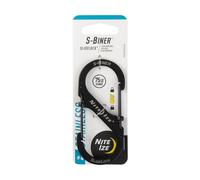 Nite Ize Unisex's S-Biner Stainless Steel Slide Lock, Black, Size 4