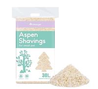 Niteangel Aspen Shaving Hamster Beddings for Syrian Dwarf Hamster Gerbil Mice Degu Rat Rabbit Bunny Guinea Pig Chinchilla Hedgehog or Other Small Pets