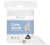 Niteangel Aspen Shaving Hamster Beddings for Syrian Dwarf Hamster Gerbil Mice Degu Rat Rabbit Bunny Guinea Pig Chinchilla Hedgehog or Other Small Pets (65L - White Paper Bedding)