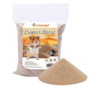 Niteangel Hamster Desert Bath Sand | No-Dust Bath or Potty Litter Sand for Hamster Chinchillas Gerbil Mice Degu or Other Small Pets