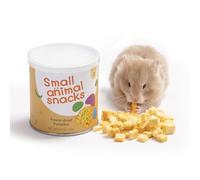 Niteangel Hamster Snack & Treats Toy - Small Animal Natural Treat for Dwarf Syrian Robo Hamsters Gerbils Mice Degus or Other Pets (Freeze-dried Pumpkin - 0.5oz (15g))