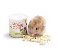 Niteangel Hamster Snack & Treats Toy - Small Animal Natural Treat for Dwarf Syrian Robo Hamsters Gerbils Mice Degus or Other Pets (Freeze-dried Tofu 5mm - 0.7oz (20g))
