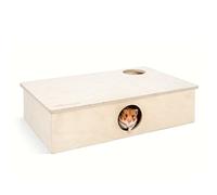 Niteangel Multi-Chamber Hamster House Maze - Multi-Room Hideouts & Tunnel Exploring Toys for Hamster Gerbils Mice Lemmings(6-Room Large)