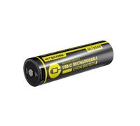 Nitecore 18650 NL1834R Li ion 3400mAh 3.6 volt + USB-C connection | ✅ 5 years warranty