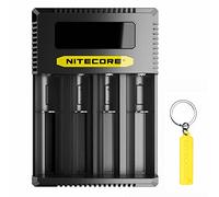 Nitecore Ci4 Intelligent USB-C QC/PD Quick Battery Charger Four-Slot for Li-Ion/Ni-MH/Ni-Cd/IMR 14500 16340 18350 18650 20700 21700 AA AAA with NITECORE Tag