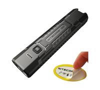 Nitecore EDC07 Flat EDC Flashlight, 1500 Lumens USB-C Rechargeable, Triple Color Temperature, Lightweight 2.47 oz, IP67 Waterproof Everyday Carry Light (Black)