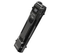 Nitecore EDC29 Luminblade Tactical Flashlight, USB Rechargeable LED Torch, Extremely Bright 6500 Lumens, Up to 61 Hours Runtime, Black