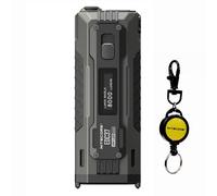 Nitecore EDC37 8000 Lumen Tactical EDC Flashlight with Retractable Keychain