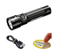 Nitecore EX7 6000 Lumen Flashlight - High Performance Rechargeable Torch with Spotlight, Floodlight, Mixed - USB-C Fast Charging, 546y Throw, Magnetic Tailcap, IP68 Waterproof