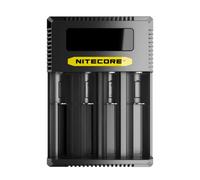 Nitecore Intelligent 4-bay USB-C Battery Charger, 3000mA Charging Speed, Compatible with Li-ion and NiMH/NiCd Batteries