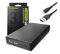 Nitecore NB20000 Gen 3 Portable Charger - 20,000mAh Fast Charging Power Bank - Dual USB-C & USB-A Compatible, Lightweight Battery for Phones, Flashlights, Camping, Travel - LifeMods COB Bundle