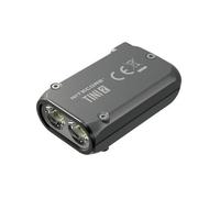 NiteCore NC-TINI2-GRAU TINI 2 Torch, 500lm, USB-C, 47mm, 19g, OLED...