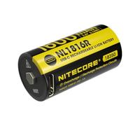 Nitecore NL1816R Rechargeable 18350 Li-Ion Battery 1600mAh with USB-C Port