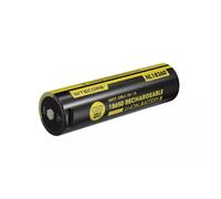 Nitecore NL1836R Li-ion rechargeable battery with integrated USB-C charging port, 3.6V, 3600 mAh