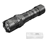 Nitecore P20iX Tactical Flashlight, 4000 Lumen USB-C Rechargeable High Lumen Super Bright Torches with LumenTac Organizer