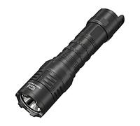 Nitecore P23i Long Range Flashlight -3000 lumens, 512 Yard thow, NL2150HPi High Performance Battery & Eco-Sensa Keychain Light, Black