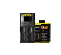 NITECORE SC2 Intelligent Charger 2-Slot 3A Fast Charging EU Plug