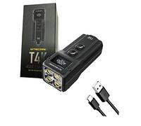 Nitecore T4K Type-C Rechargeable Keychain XP-L2 Flashlight - 4000 Lumen
