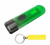 Nitecore Tiki GITD 300 Lumen Luminous Body USB-C Rechargeable EDC Keychain Flashlight with NITECORE Tag