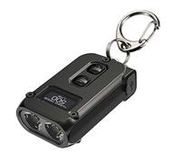 NITECORE Tini Osram P8 USB Rechargeable 2 LED Keychain Light 500 Lumens USB-C 500 Lumens (Black)