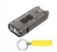 Nitecore TIP SE Grey 700 Lumen Rechargeable EDC Keychain Flashlight Tag