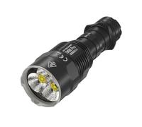 Nitecore TM9K Pro High Output Tactical Flashlight, 9900 Lumens, USB-C Fast Charging, Built-in Battery, Search and Rescue, Patrol