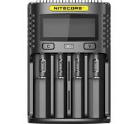 Nitecore Ums4 Battery Charger Silver