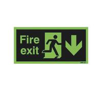 Niteglo Exit Man Arrw Down S/A 15X45