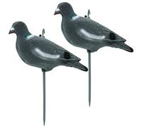 Nitehawk 2 x Flocked Full Body Hunting Shooting Fake Bird Pigeon Decoy