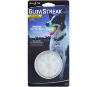 Niteize GLOWSTREAK LED DOG, Clear One Size