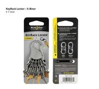 NiteIze KeyRack Locker Steel S-Biner KLK-11-R3 NEW