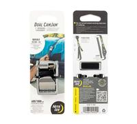 Nite Ize CJD-11-R3 Dual Cam Jam Webbing Tensioner, Steel, 1-Inch
