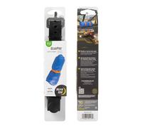 Nite-ize USL24-01-R3 GearPro, Utility Strap to Secure Tarps, Hoses, Skis, Lumber, 80 lb. Load Limit, 24 inch, Black