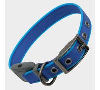 Nite Ize NiteDog Rechargeable LED collar, USB Rechargeable Light Up Dog collar wMetal Buckle, Water Resistant, Blue