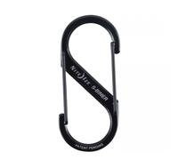 Nite Ize Men's S-Biner Dual Stainless Steel Carabiner - Size 1 - Pack of 2 - Black