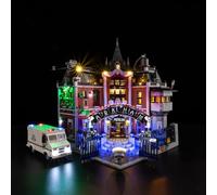 Nitemode Compatible with Lego 76300 Arkham Asylum, Upgraded Brightness Adjustable Lighting Accessories(No Model)