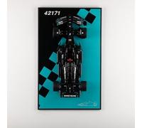 Nitemode Display Wallboard Compatible with Lego Technic Ferrari Model Car Kit Building Set 42171(No Model)