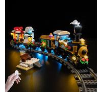 Nitemode LED Light Kit Compatible with Lego 10361 Holiday Express Train, Upgraded Brightness Adjustable Lighting Accessories(No Model)
