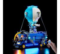 Nitemode LED Light Kit Compatible with Lego Battle Bus Fortnite 77073, Upgraded Brightness Adjustable Lighting Accessories(No Model)