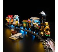 Nitemode LED Light Kit Compatible with Lego Holiday Express Train 10361, Upgraded Remote Control Multi-Light Effect Sequence Design Lighting Accessories(No Model)