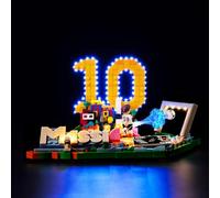 Nitemode Light Kit Compatible with Lego Lionel Messi - Soccer Highlights 43011 Building Set | Upgraded Touch Control Dimming & Easy Installation Lighting Accessories (NOT Included 43011 Set)