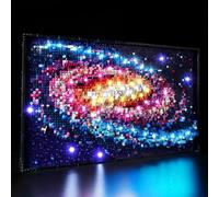 Nitemode Light Kit Compatible with Lego The Milky Way Galaxy 31212 Building Set | Upgraded Touch Control Dimming & Easy Installation Lighting Accessories(NOT Included 31212 Set)